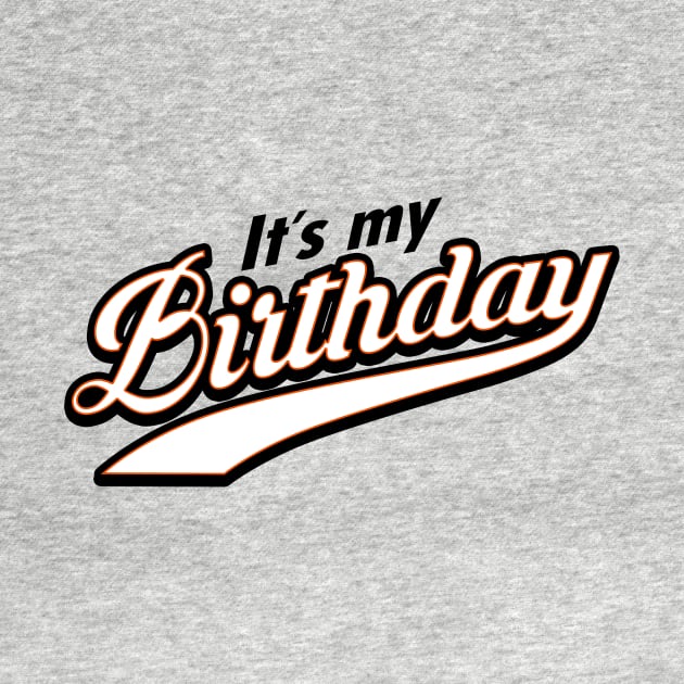 Birthday Bday Typography Gift For Birthday Celebrants by Originals By Boggs